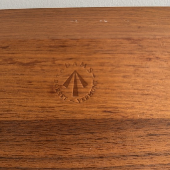 J K Adams Wooden Tray with Recessed Square Design - Picture 6 of 6